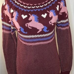 Mod Cloth Unicorn sweater size women’s large